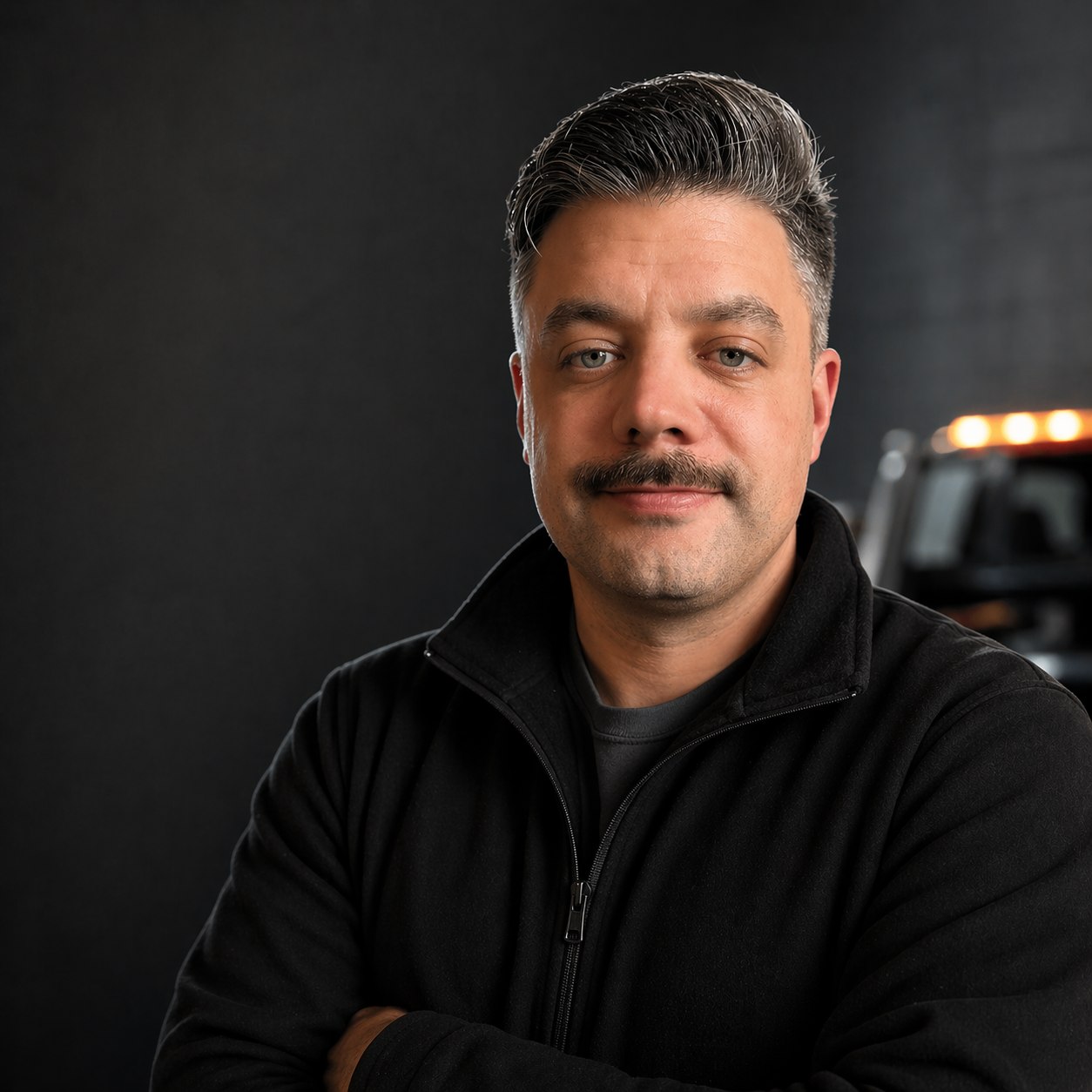 Noah Starr, owner of Freddy Tow Co., Canadian Forces and Afghanistan combat veteran.